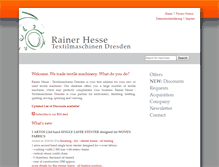 Tablet Screenshot of hesse-imex.de